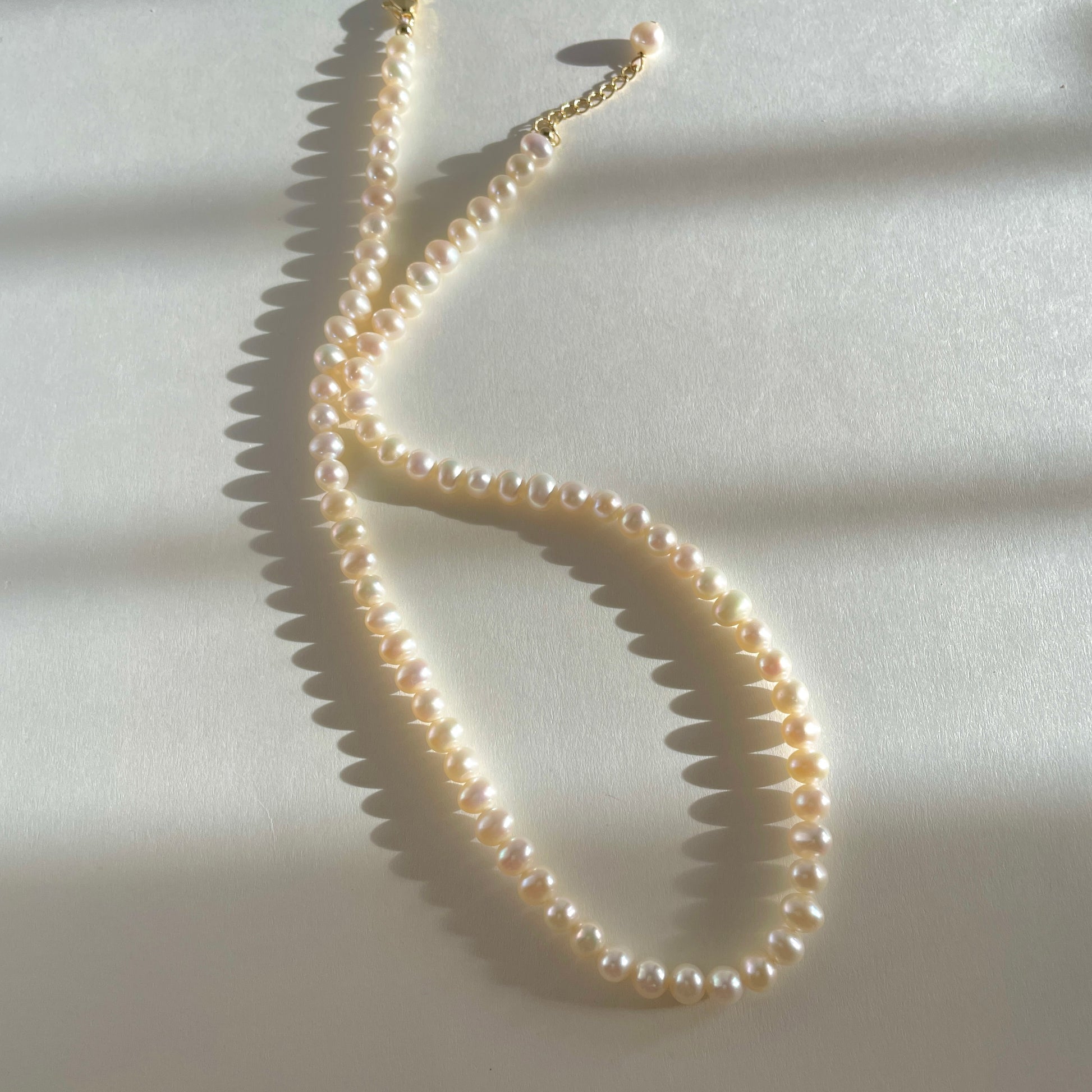 classic pearl strand necklace